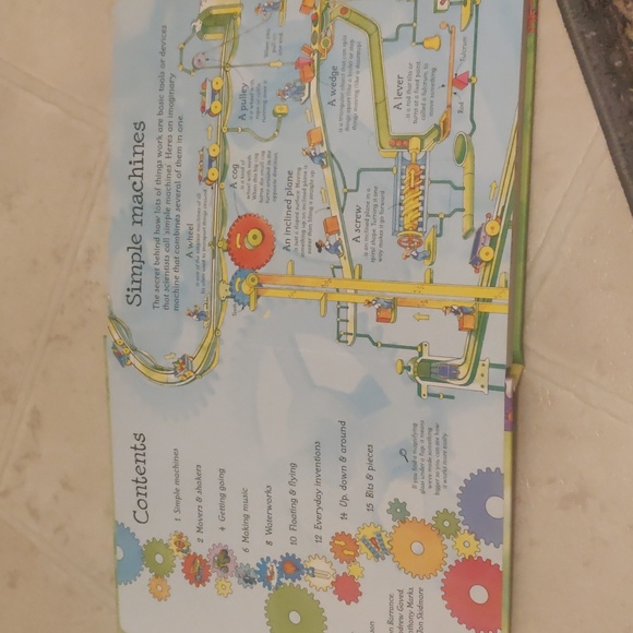 See inside flap Usborne book how things work - Picture 3 of 4